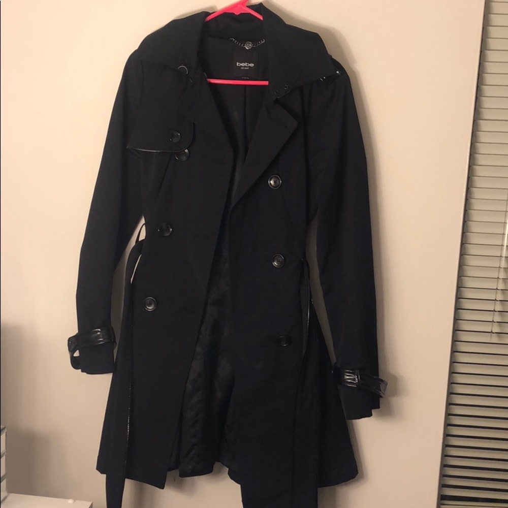 Long black Bebe jacket